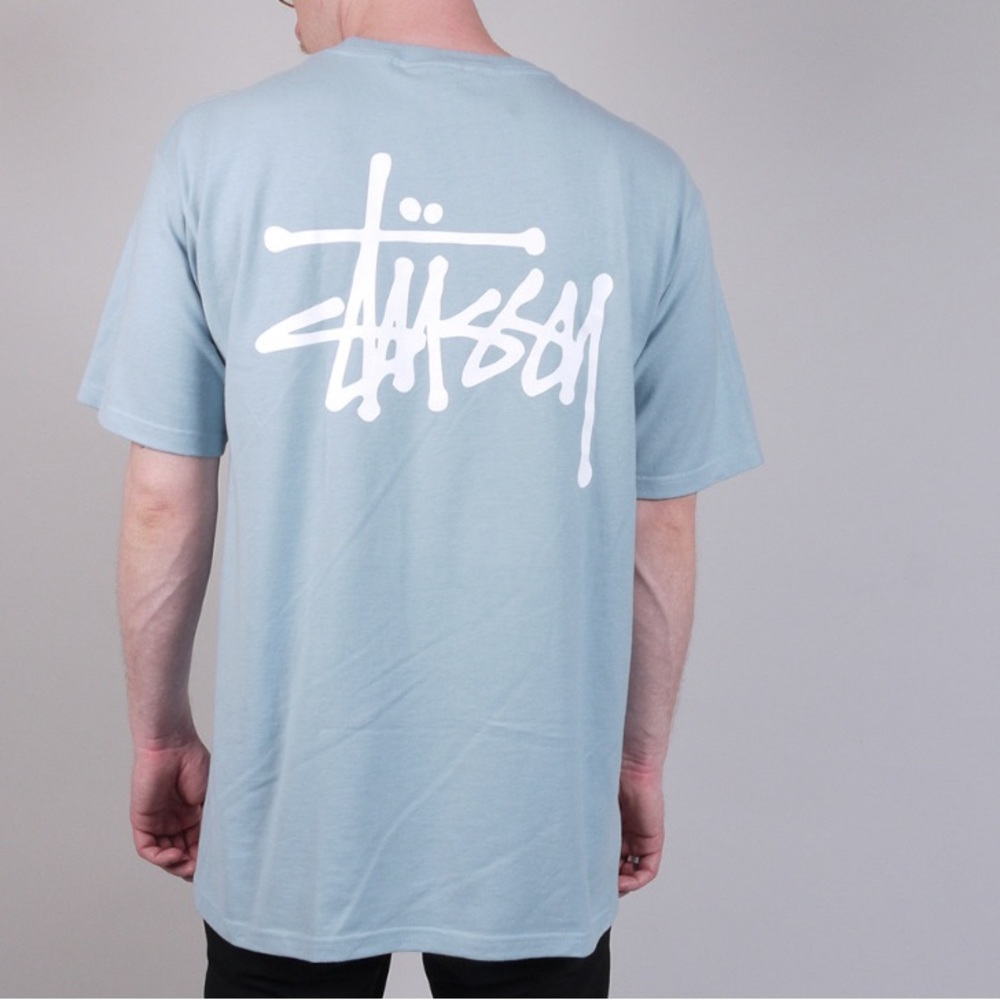 STUSSY TSHIRT PRINTED LOGO